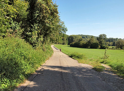 Radweg im Jagsttal