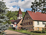 Ortsmitte von Enslingen