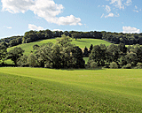 Hügelige Landschaft