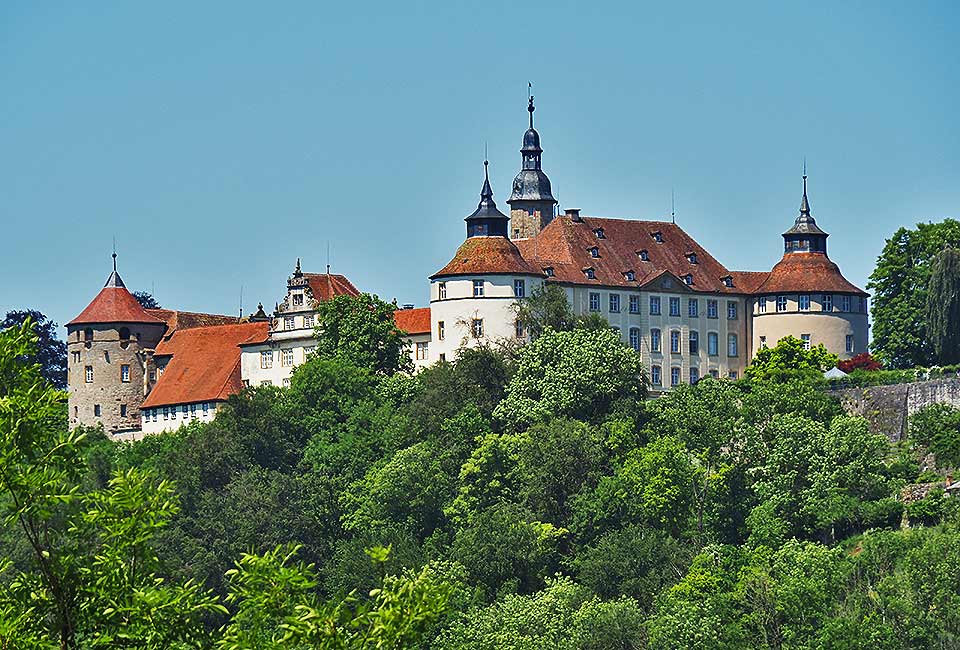 Blick auf Langenburg