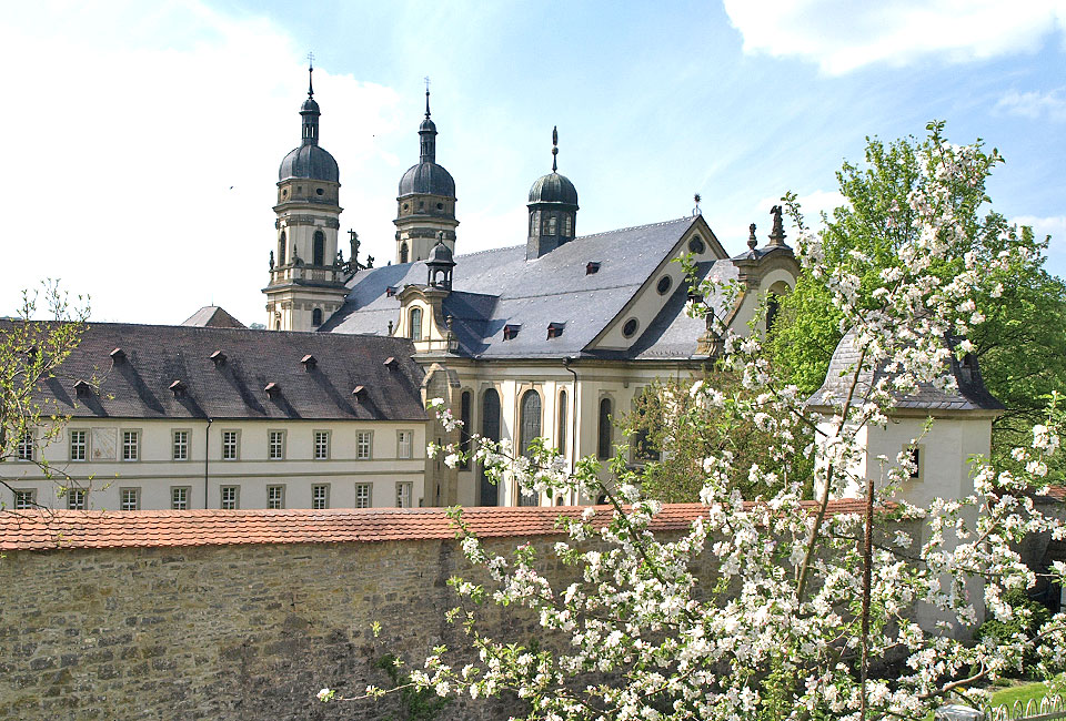 Kloster Schöntal von der Bergseite
