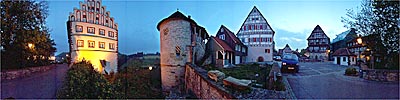 Panorama von Vellberg