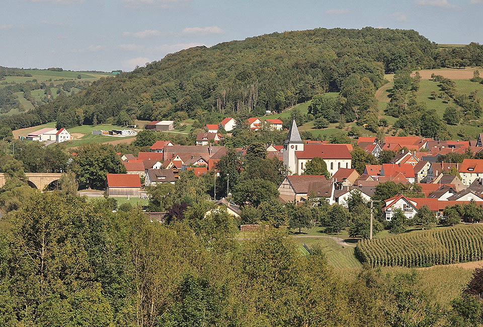 Blick auf Hohebach