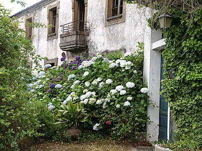 "Plaza del Toros" in Pamplona am Abend.