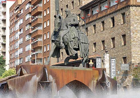 Templerbrunnen in Ponferrada