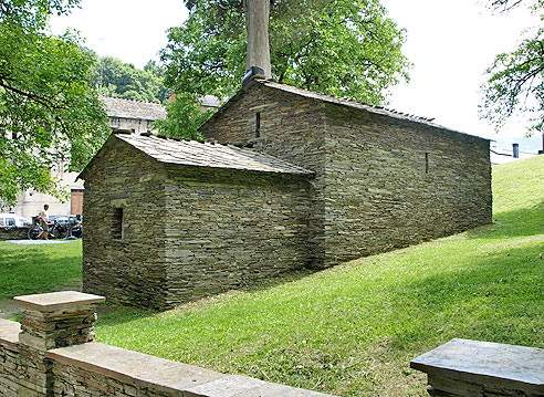 Das ehemalige Kloster in Samos