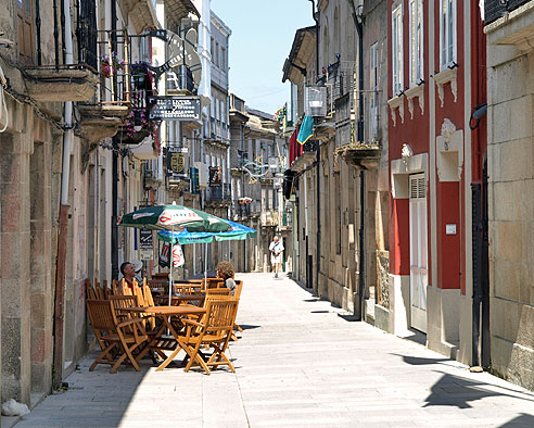Schöne Gassen in Sarria