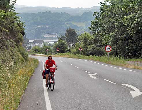 Mit stoischer Geduld bergauf - der Weg ist das Ziel