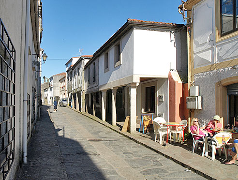 Gasse in Arzua