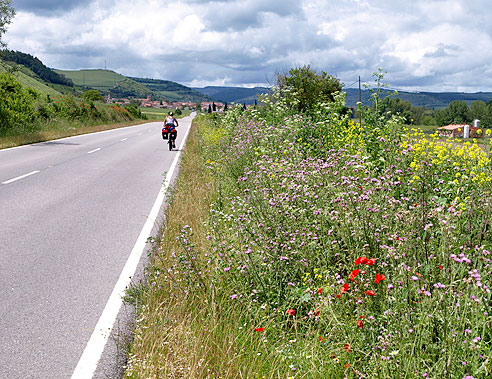 Radweg nach Belorado