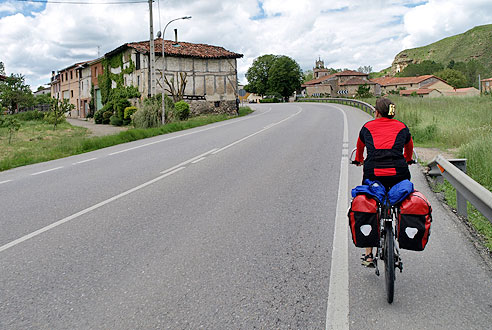Radweg bei Tosantos