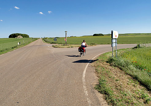 Abzweig nach Castallanos