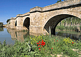 Brücke über den Rio Pisuerga