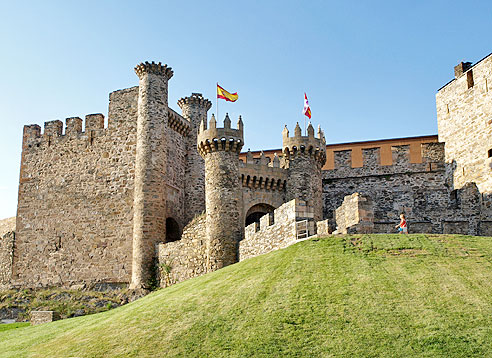 Templerburg in Ponferrada