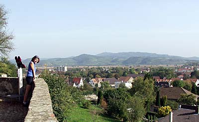 Blick auf den Kaiserstuhl