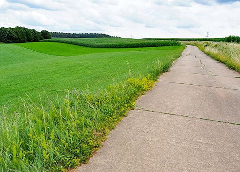 Verkehrsfreie Radweg-Führung