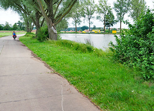 Radweg nach Heilsbronn