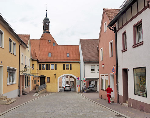 Stadttor in Heilsbronn