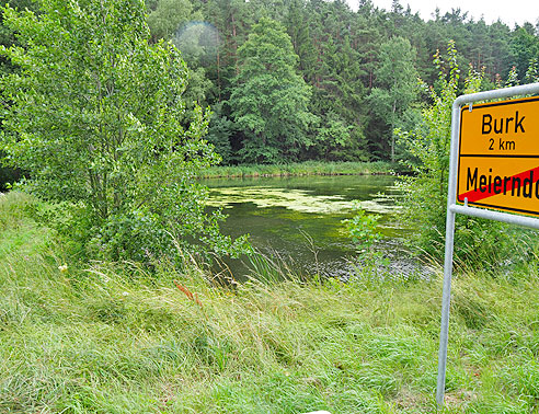 Karpfenteich vor Bürg