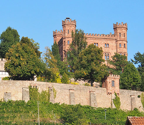 Neugotisches Schloss Ortenberg