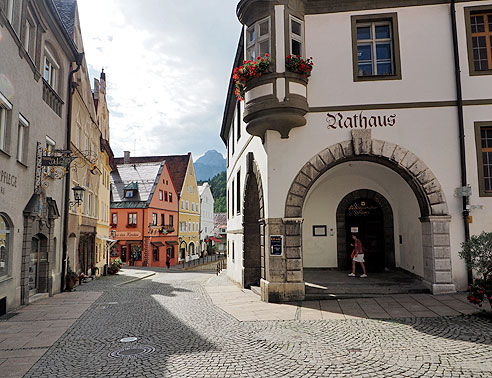 
Schöne Gassen in Füssen