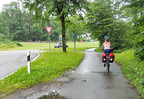 Radweg vor Achenmühle