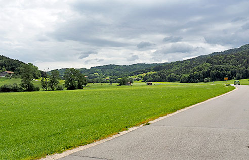 Ortsmitte von Bergen