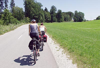 Bodensee-K&ouml;nigseeradweg: Auf dem Weg nach Lauter