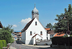 Die Kirche in Hopferau
