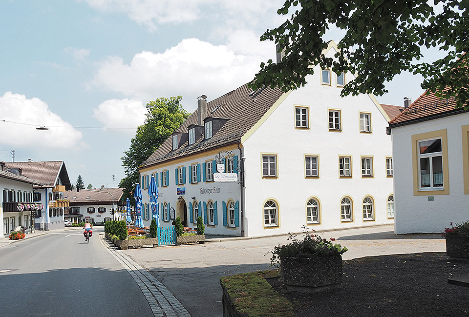 Viel Gastronomie in Bad Kohlgrub