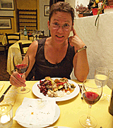 Abendessen im Grotto