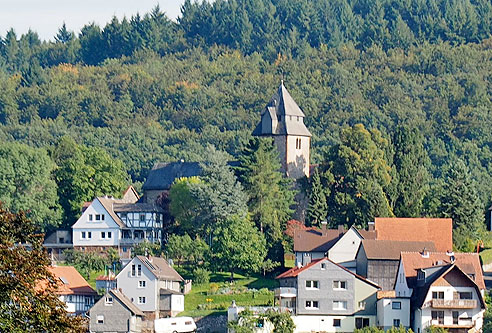 Beim Bahnhof Buchenau