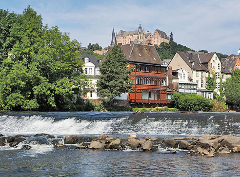 

Fachwerk in der Reitgasse in Marburg