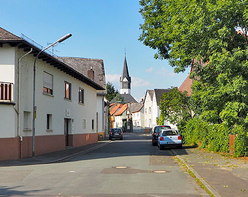 

Radweg am Hang