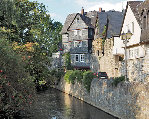 Mühlgraben an der Lahn in Wetzlar