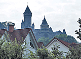 Silhouette des Schlosses in Braunfels