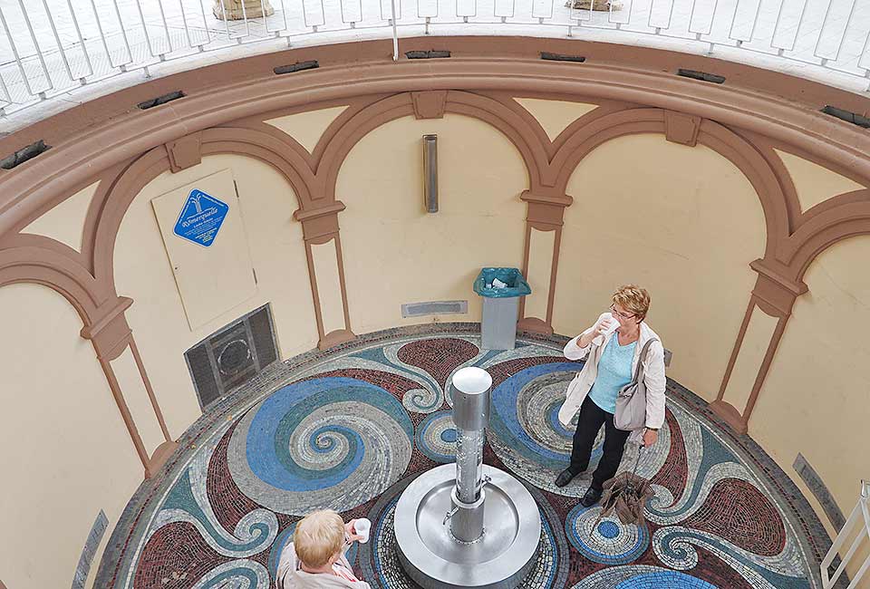 Brunnenhaus der Römerquelle in Bad Ems