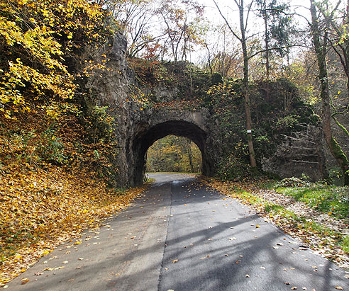 Felstunnel an der Lauter