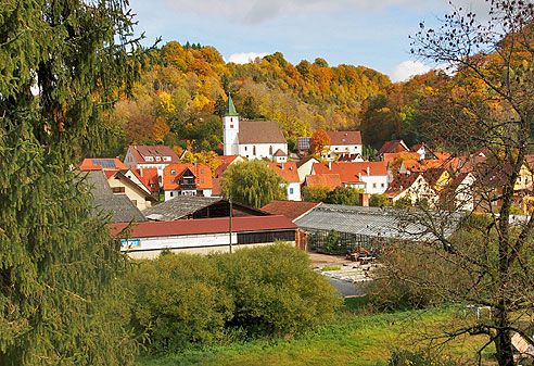 Blick auf Buttenhausen