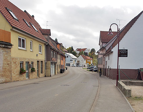 Radweg durch Gomadingen