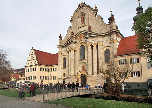 Türme des Münsters Zwiefalten