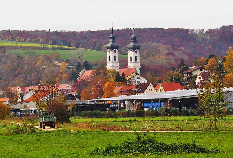 Türme des Münsters Zwiefalten