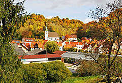 Blick auf Buttenhausen