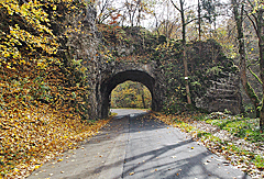 Felstunnel an der Lauter