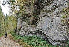 Felswände im Lautertal