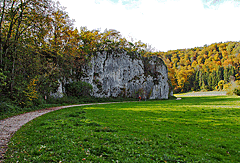 Felswand an der Lauter