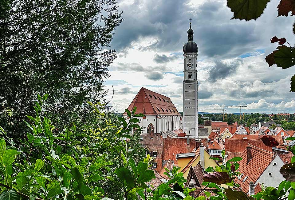 Blick vom Schlossberg auf die Altstadt