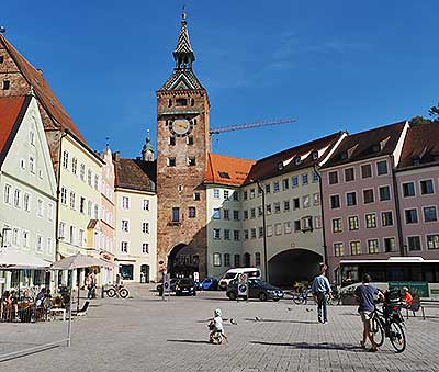 Marktplatz in Landsberg