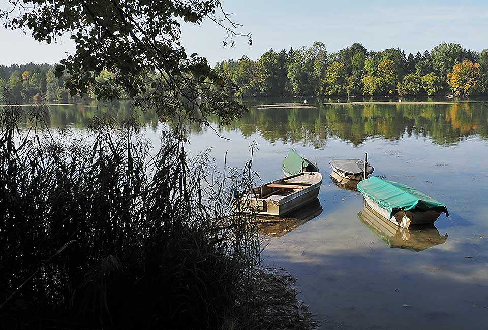 Bootsanlegestelle in Pitzling