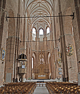 Riga: Kirchenschiff Petrikirche